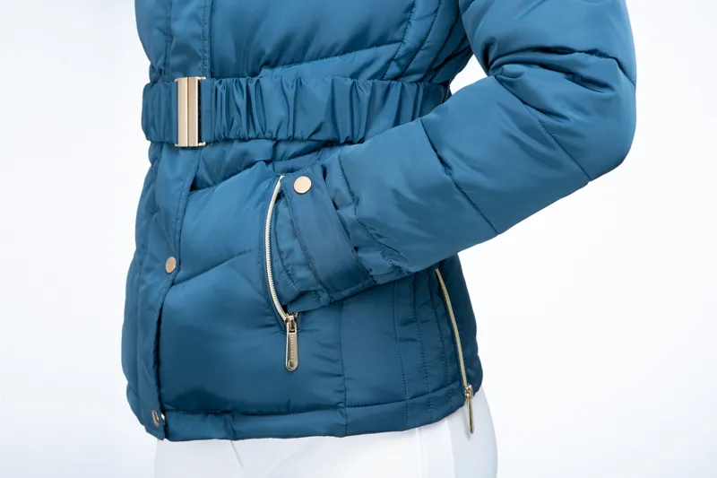 Coldstream Cornhill Quilted Coat - Cool Slate Blue-2